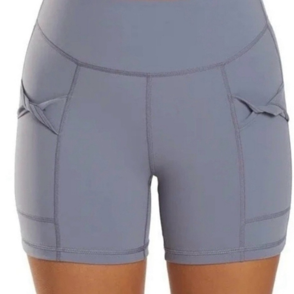 Free People Movement XS Wave Rider High-Waisted Athletic Athleisure Biker Shorts